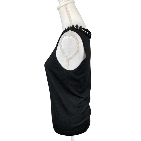 Ann Taylor Merino Wool Embellished Tank - Picture 3 of 7
